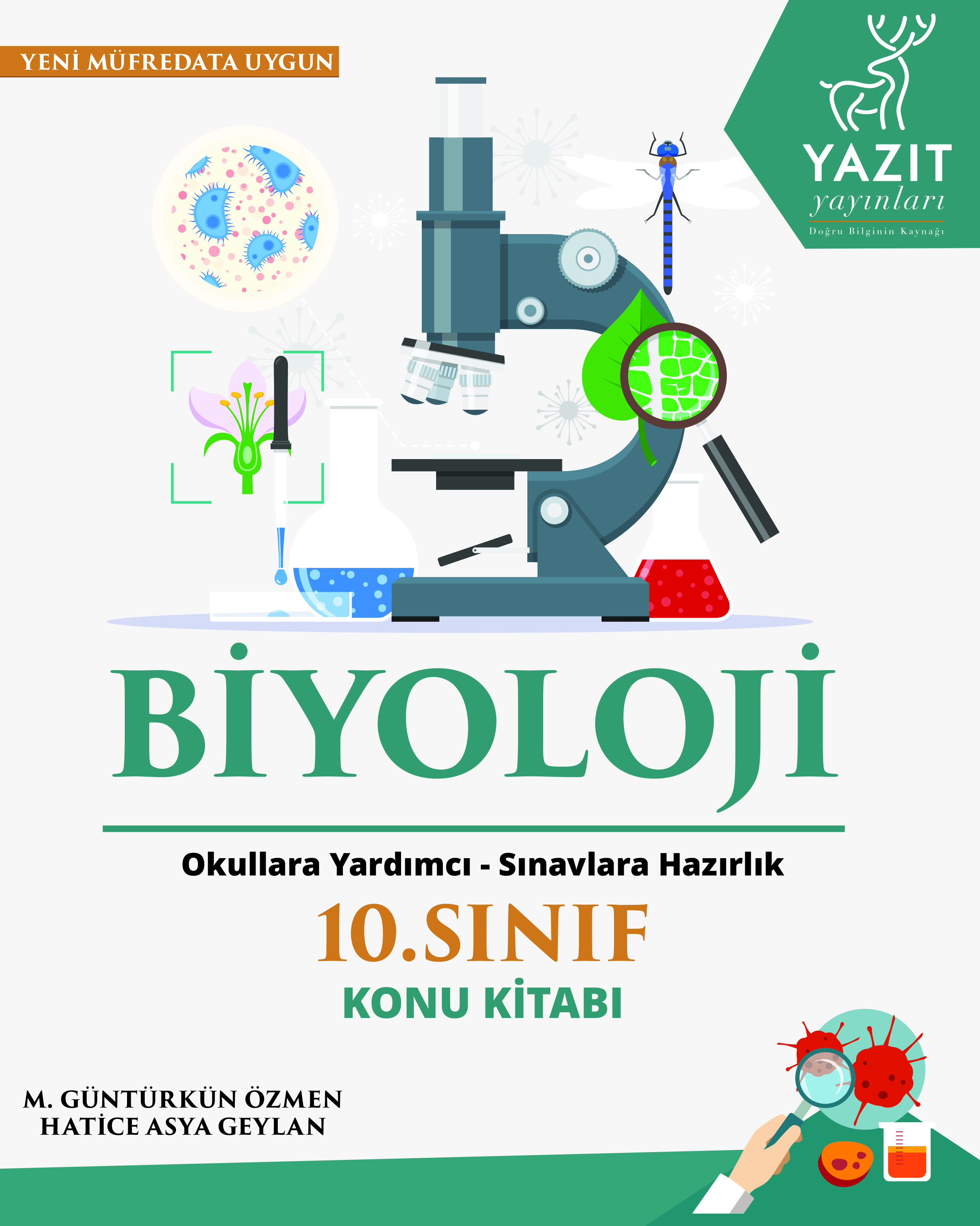 10. Sınıf Biyoloji Konu Kitabı YENİ kapak görseli